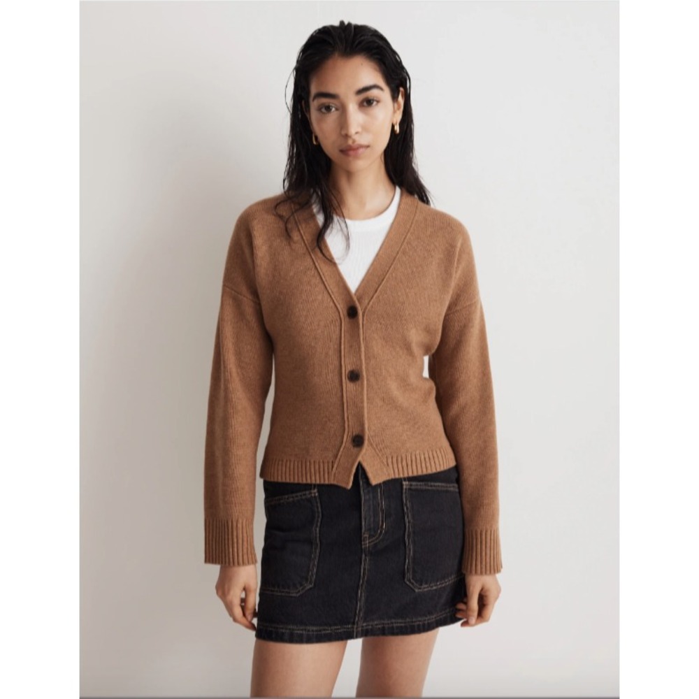 NWT Madewell V Neck‎ Slim Cardigan Sweater
